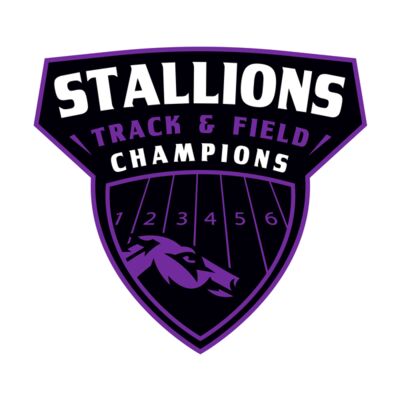 Stallions Track & Field Team 01 Miniatura